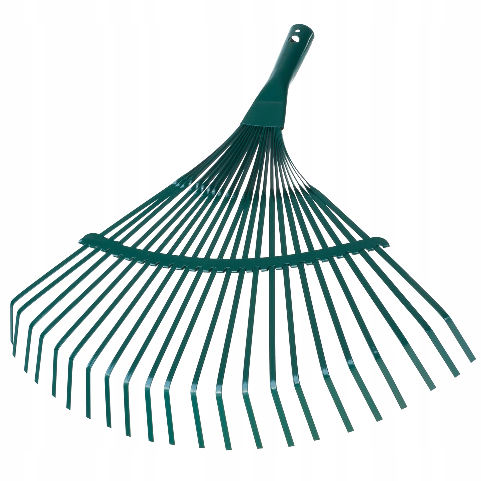 Import Gartenreinigungsgerät Geko Metal Fan Rake 22 Zinken 44x39 Cm