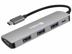 Sandberg USB-C Dock HDMI+3xUSB+PD 100W - Dockingstation - USB-C - HDMI - Bild 5