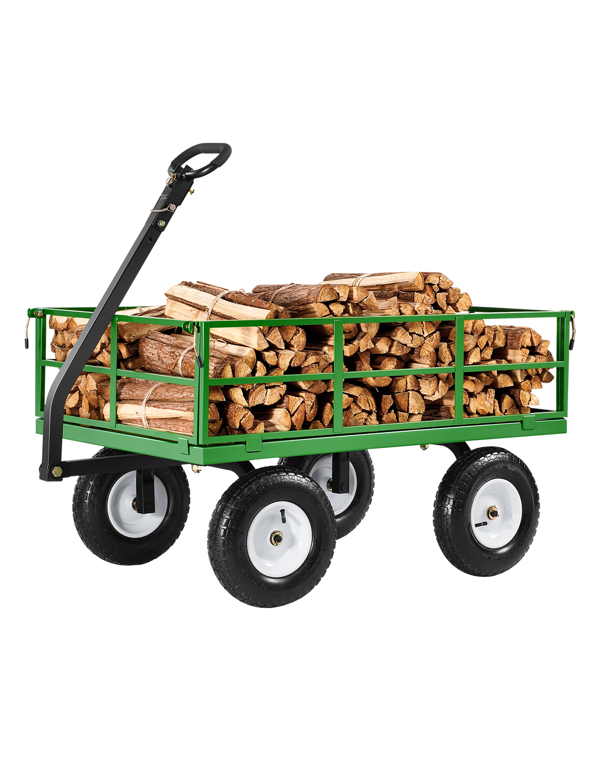 Vevor Carrello Da Giardino In Acciaio 544,31 Kg Su Ruote, Carrello Da  VEVOR