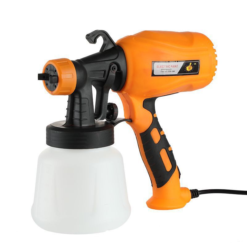 Oem Elektrische Farbspritzpistole 50 W Hvlp – Abnehmbarer 900-Ml-Farbbehälter Für Decken, Wände, Zäune Und Türen