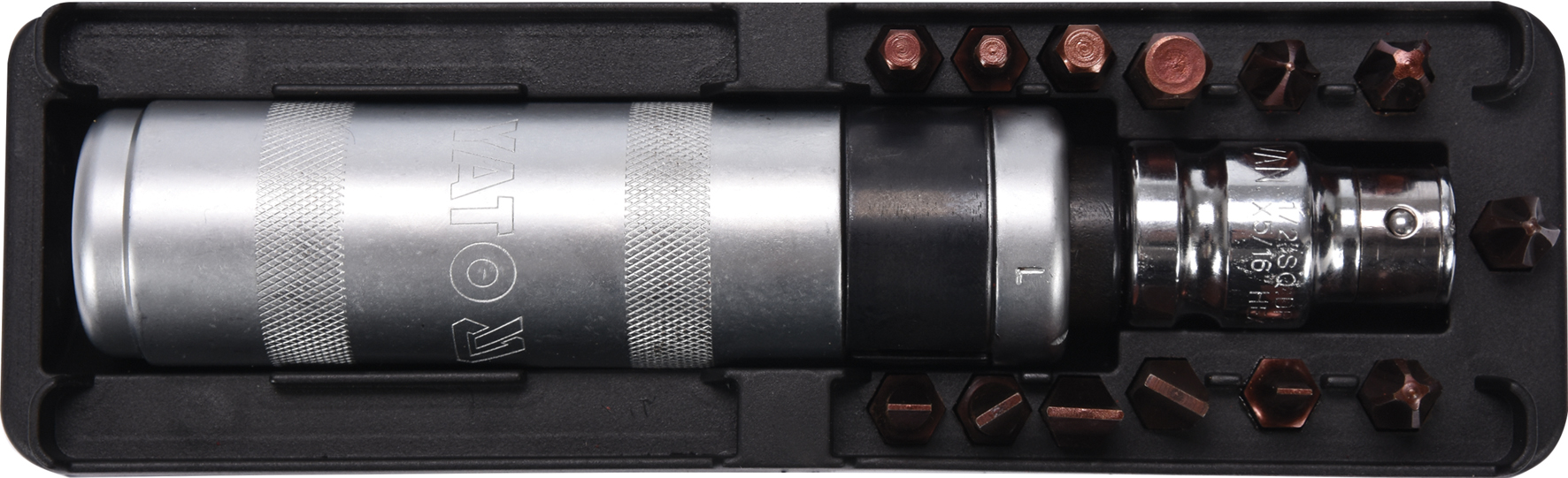 Für YATO YT-28015 Impact screwdriver with bits 15 pcs - Bild 4
