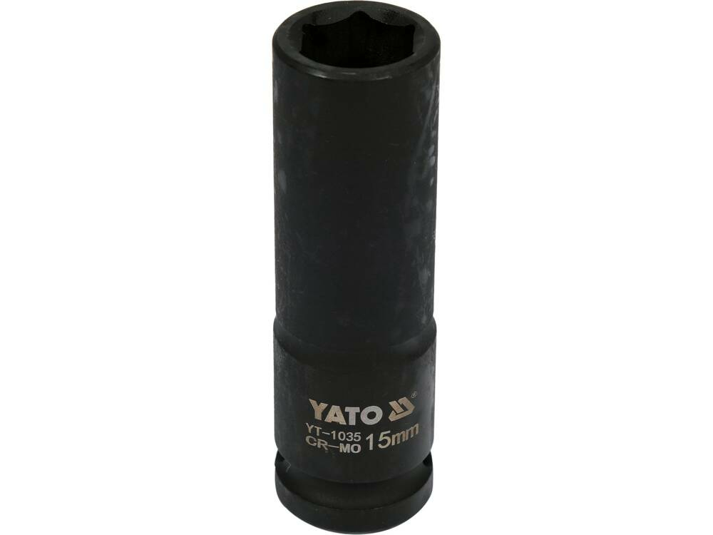 Yato Schlagschrauber-Nuss 1/2" Lang 15 Mm Crmo