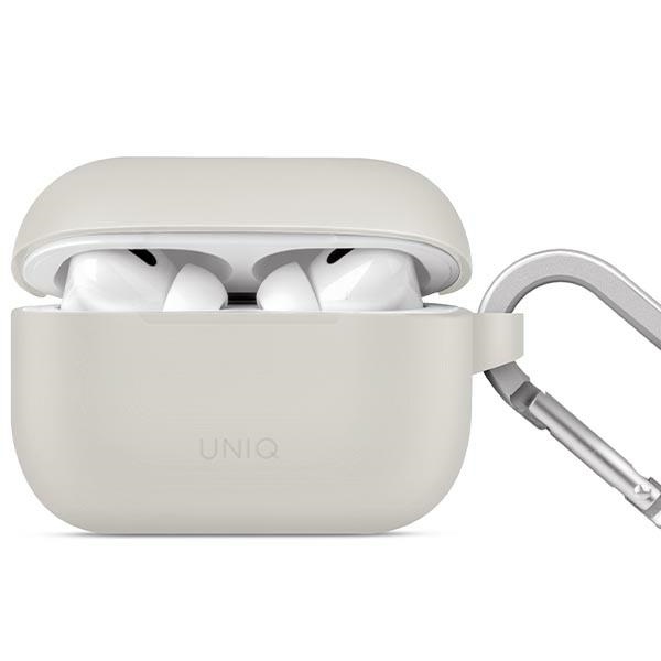 Oem Grau Airpods Pro 2 Hülle Uniq Vencer Silikon