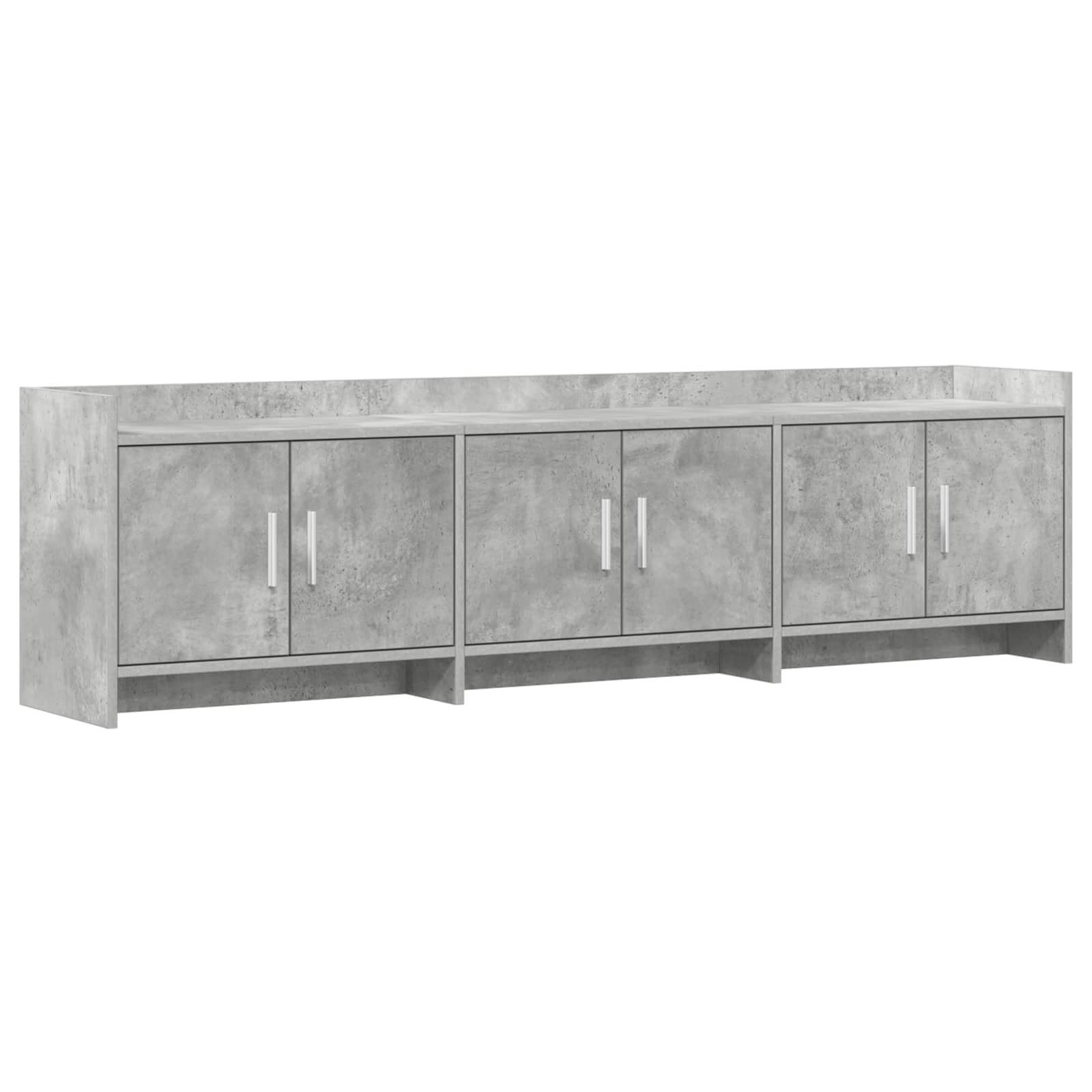 Tv Cabinet 168 X 33 X 47 Cm Concrete Grey Engineered Wood Vidaxl