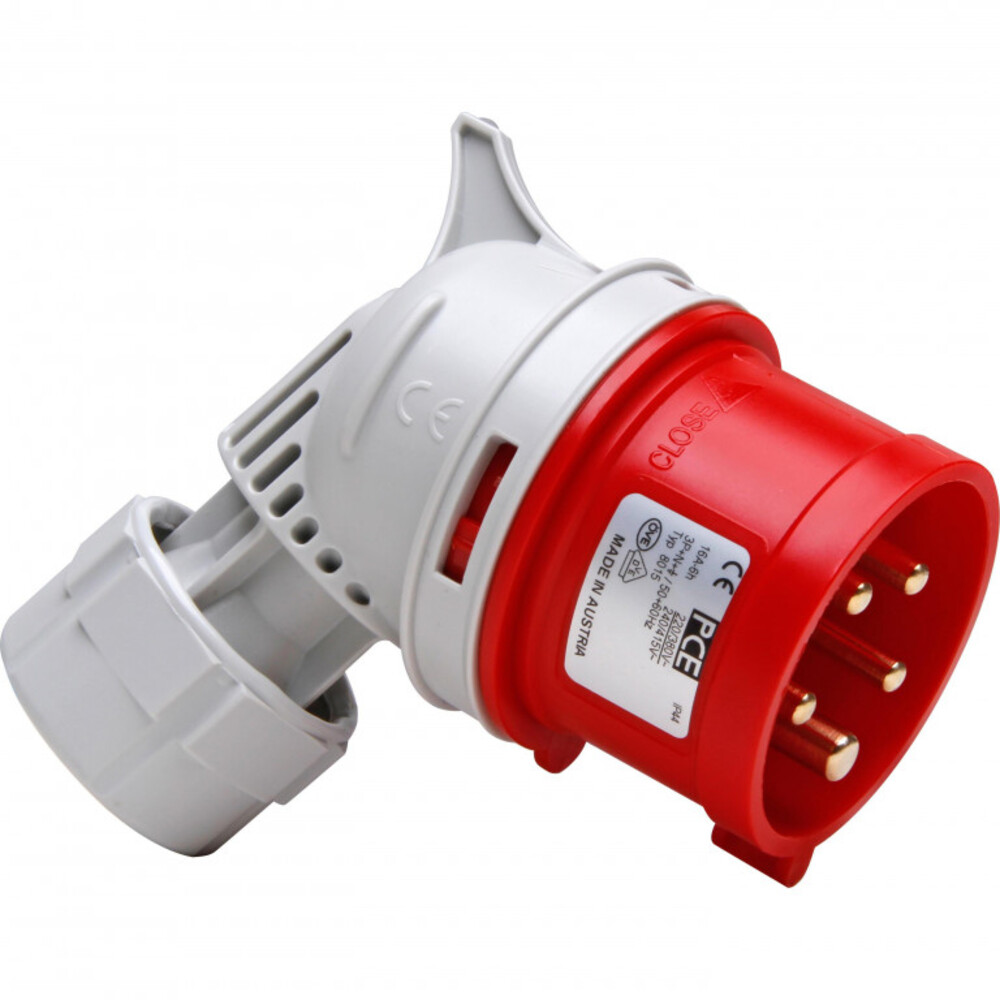 Cee-winkelstecker, 5-polig - 108000001 - Kopp