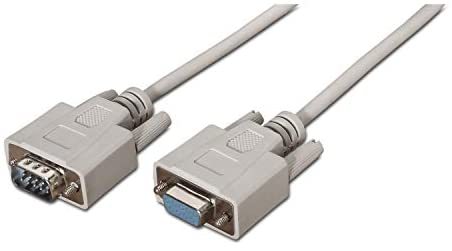Aisens Beige Serielles Kabel Rs232 Db9 M-H 1.8M