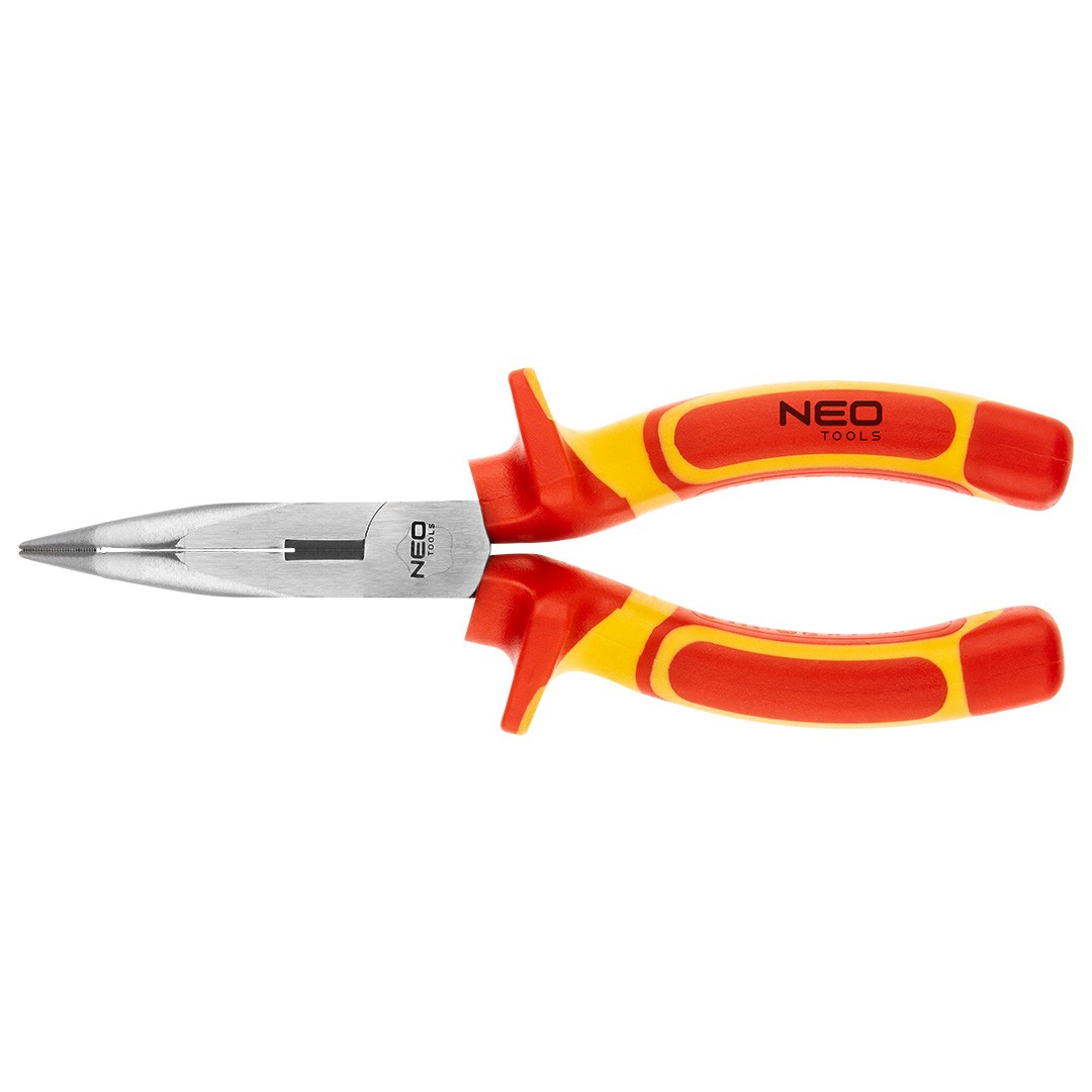 Neo Tools Silber Zange, Pliers Curved 180Mm 1000V Polished (01-228) (180 Mm) - Bild 6