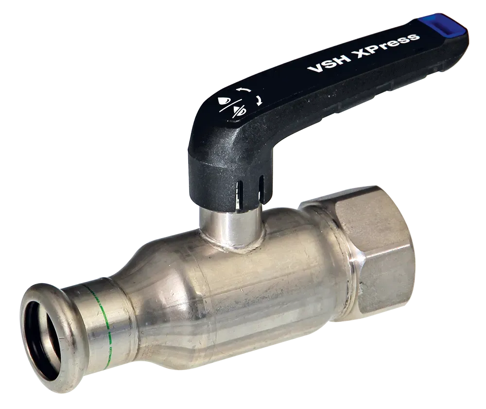 Vsh Xpress Fullflow Edelstahl Kugelhahn I/I 22Xg3/4" (Dn20) Typ Xpr21000, 2020001000 - Bild 3