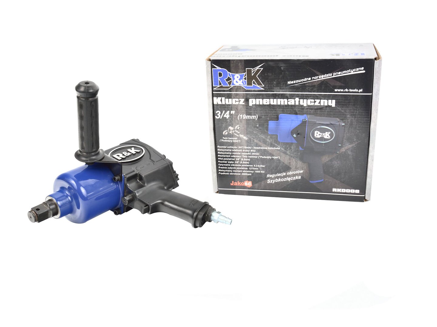 Import R&k Premium 3/4" Druckluft-schlagschrauber (2)