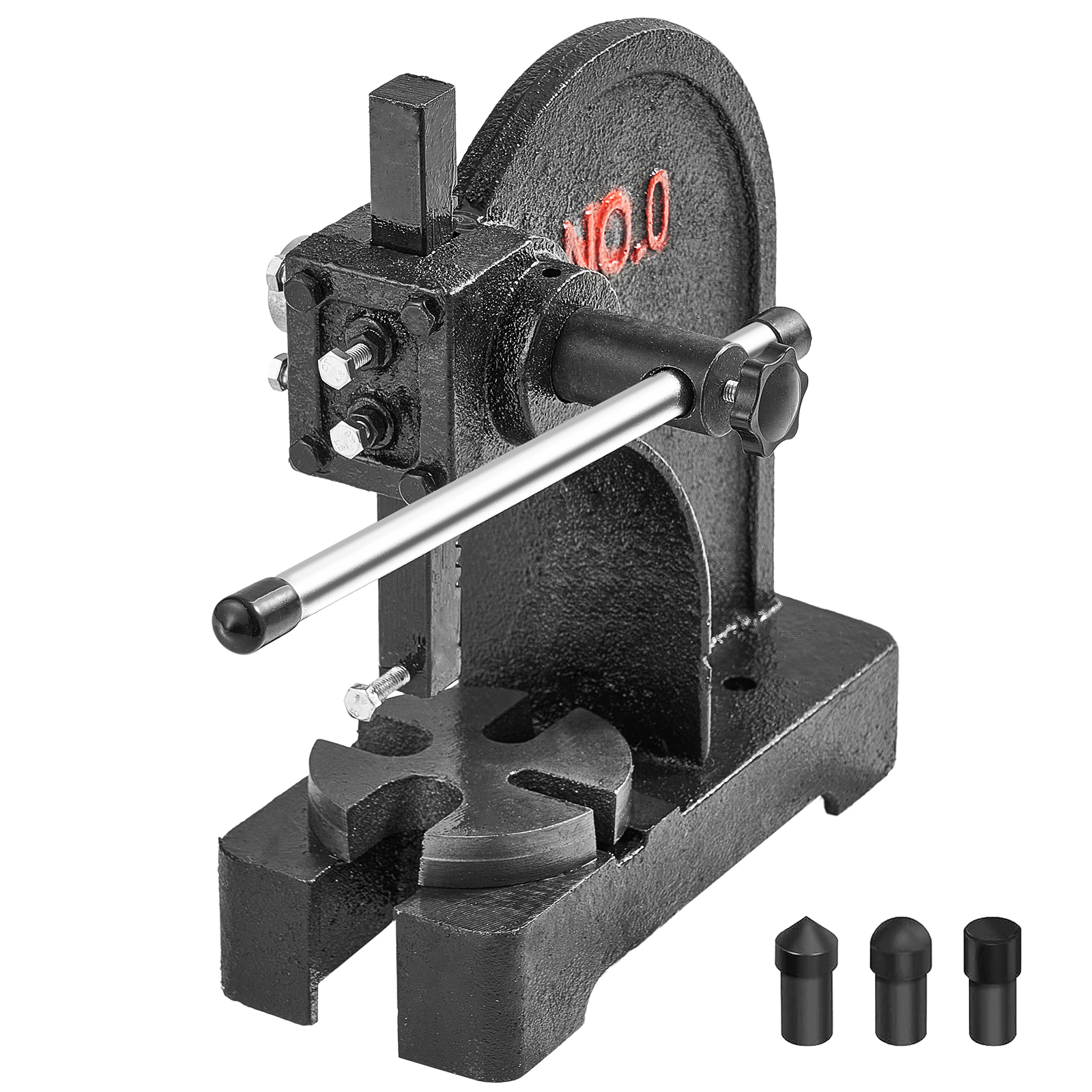 Mophorn - Pressa, Manuale Da 0,5 Tonnellate. Altezza Massima 4,6