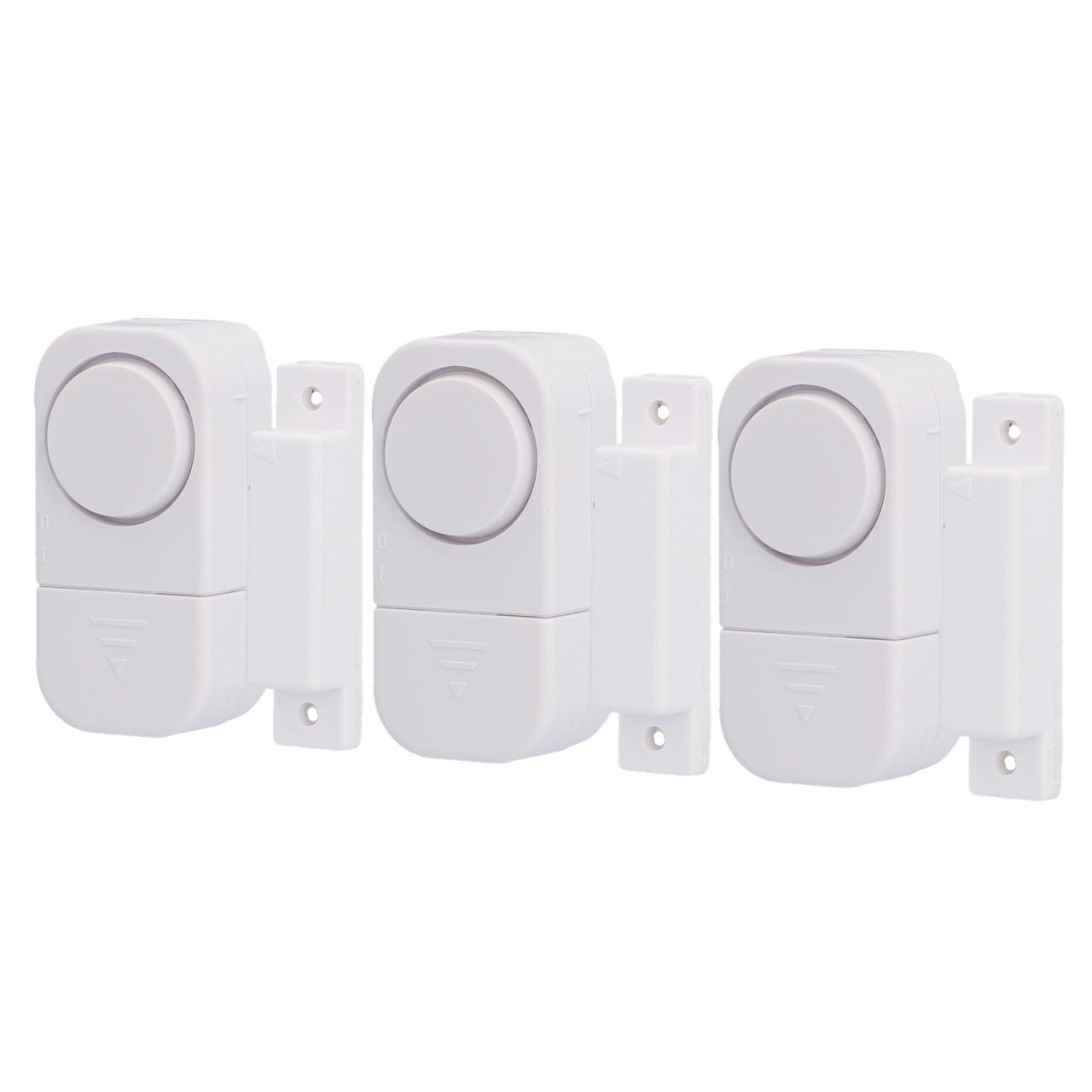 Fenster & Türalarm weiß 3er Pack weiß, ohne Bohren - Image 2