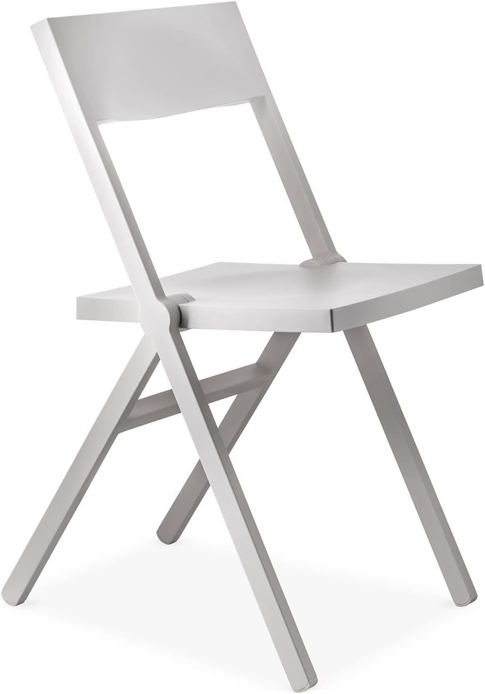 Alessi Piana ASPN9001 - Design-Klappstuhl, in Polypropylen, Verstärkt mit Glasfaser, weiß, 5.5 x 6.66 x 3.1 cm - Bild 4