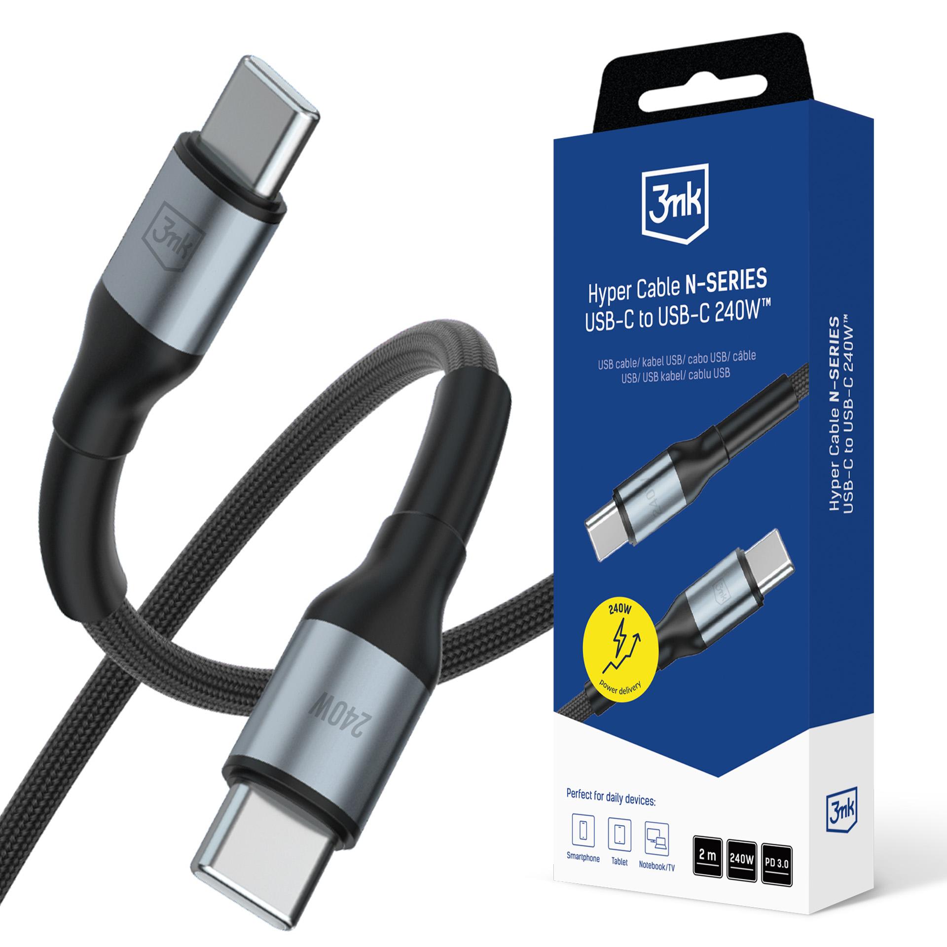 3mk Hyper Cable N-SERIES - USB-C cable - USB-C to USB-C - 2 m - Bild 4