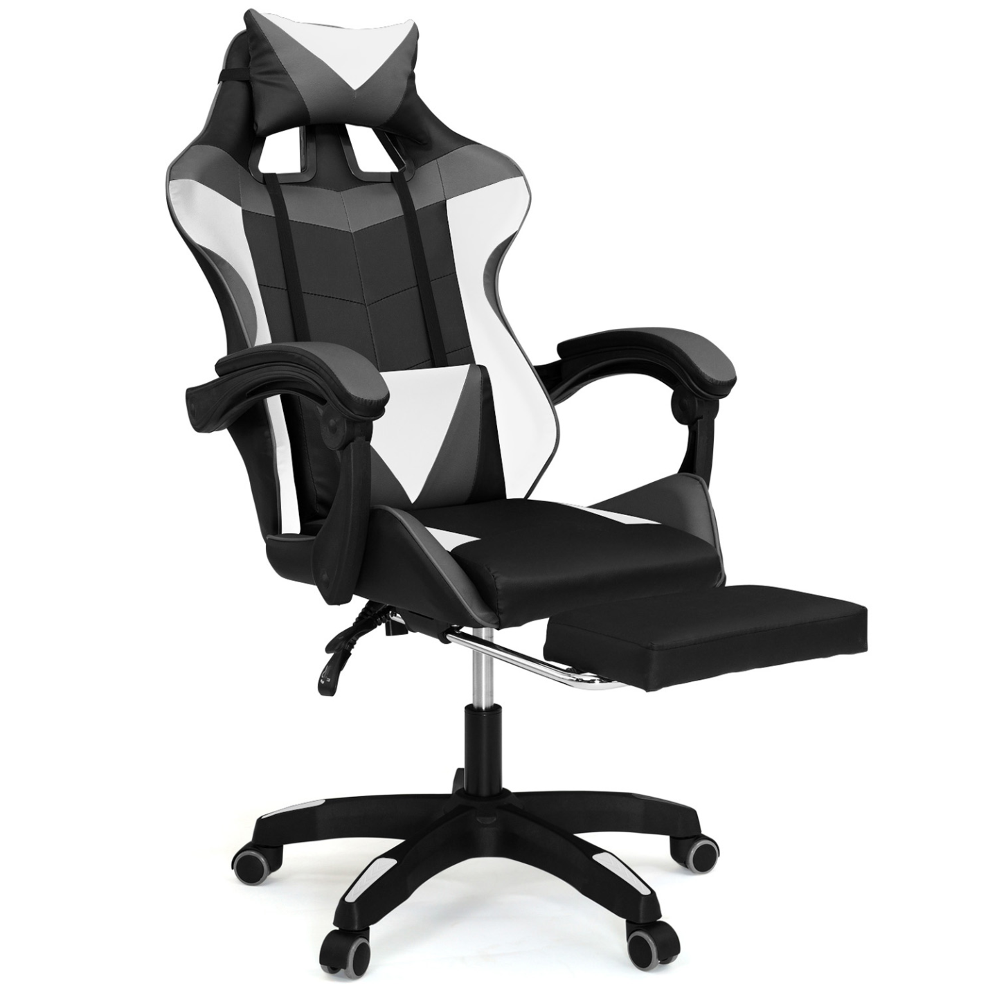 Idmarket - Fauteuil De Gaming Alex Réglable Avec Repose-pied