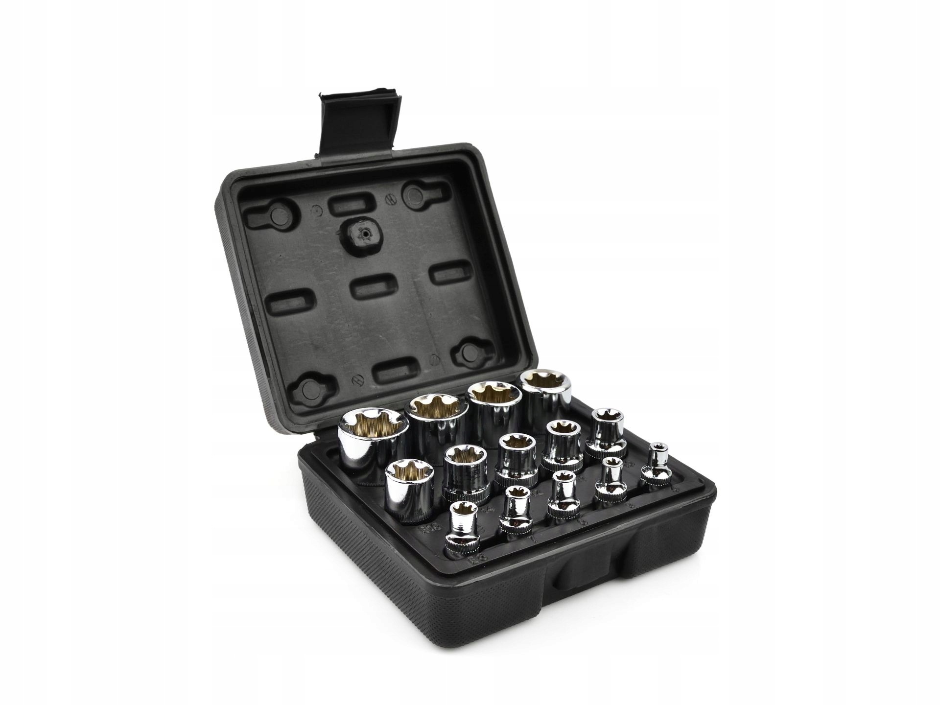 Import Schlüssel Und Steckschlüssel Geko E-torx 14 Teile Chrom-vanadium