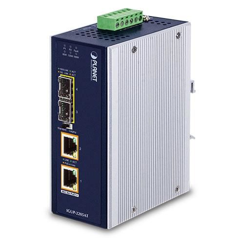 Blau Planet Industrial 2-Port 100/1000X, Igup-2205At - Bild 4