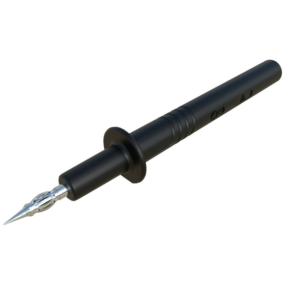 Pointe de touche Sks Hirschmann pruef 3 sw enfichable 4 mm Ohne Messkategorie noir 1 pc(s)