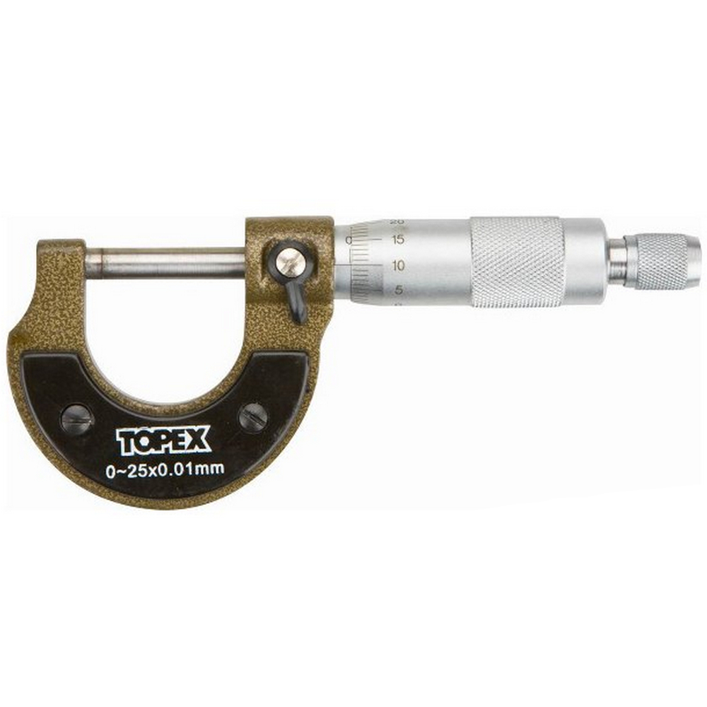Topex Messschraube 31C629 Genauigkeit 0,01 Mm Messbereich 0-25 Mm