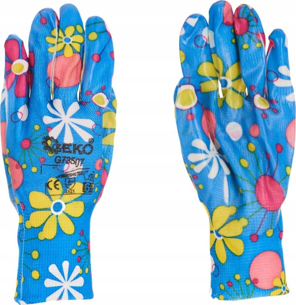 Import Gartenhandschuhe Geko Damen Latex 12 Stück Größe 6