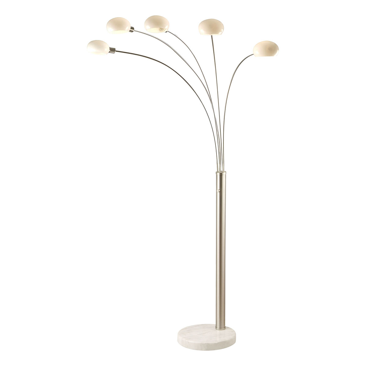 Globo Schwarz Stehlampe - Classic Style - Nikkel - Metall - Bogenlampe