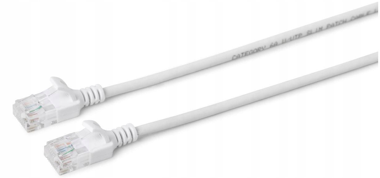 Microconnect Weiß U/Utp Cat6a Slim 1M V-Utp6a01w-Slim