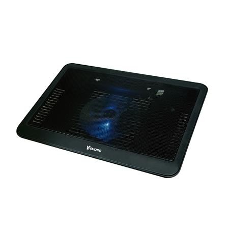Vakoss LF-1854LK - 43,2 cm (17 Zoll) - 1 Stück(e) - 15,5 cm - Schwarz - USB - 5 V, Notebook Ständer, Schwarz - Bild 5