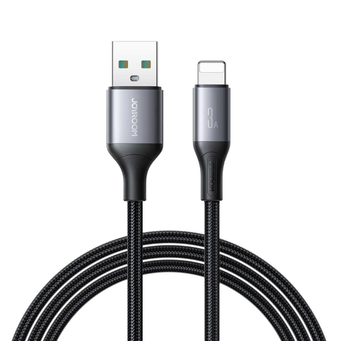 Joyroom S-A28 Flash Series 3A USB-A - Lightning cable 1m - black - Bild 3
