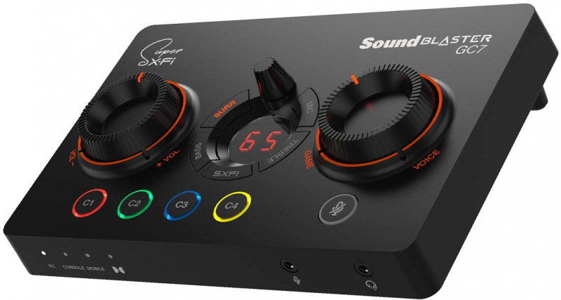 Creative Sound Blaster GC7 (USB), Soundkarte, Schwarz - Bild 6