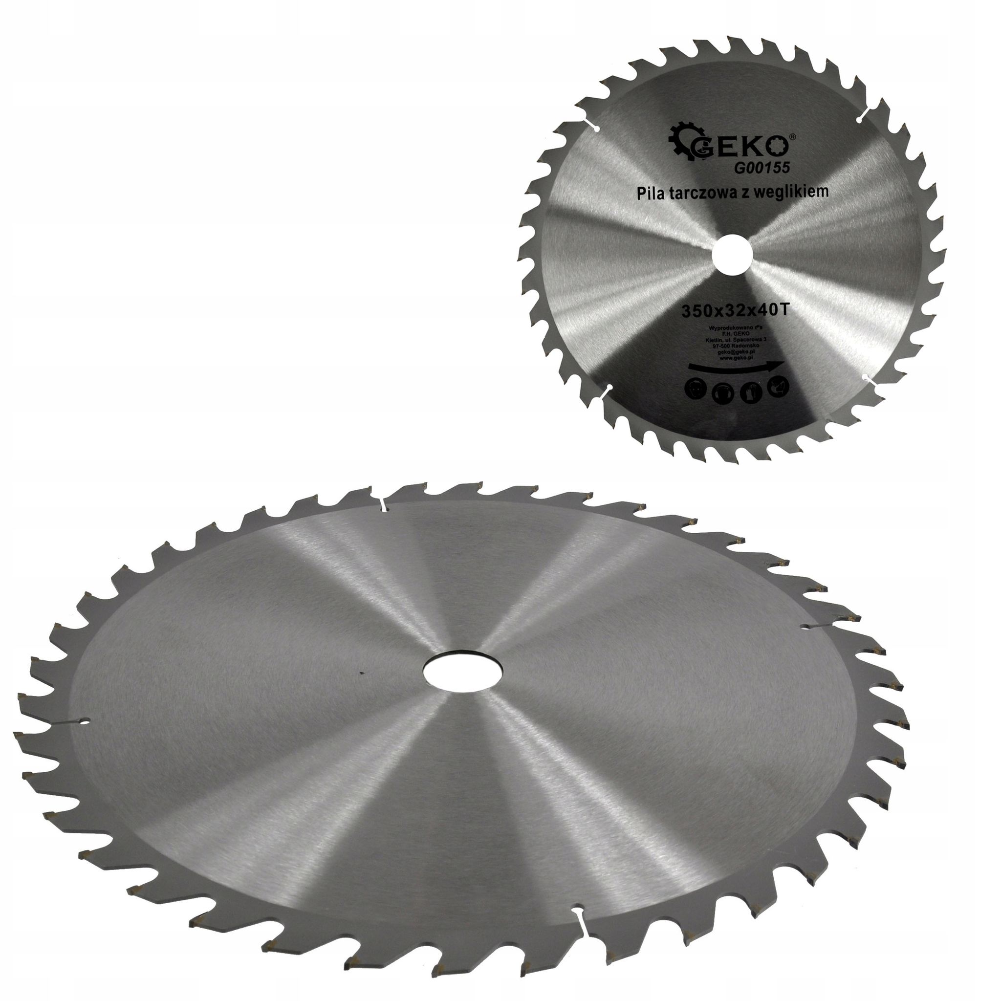 Import Kreissägeblatt Geko Circular Saw Blade 180 Mm 40 Zähne