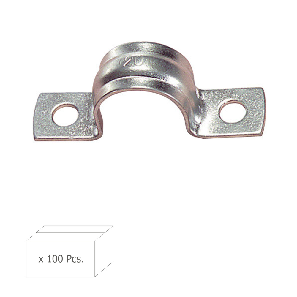 2-laschige Metallschelle 24 Mm. Wolfpack
