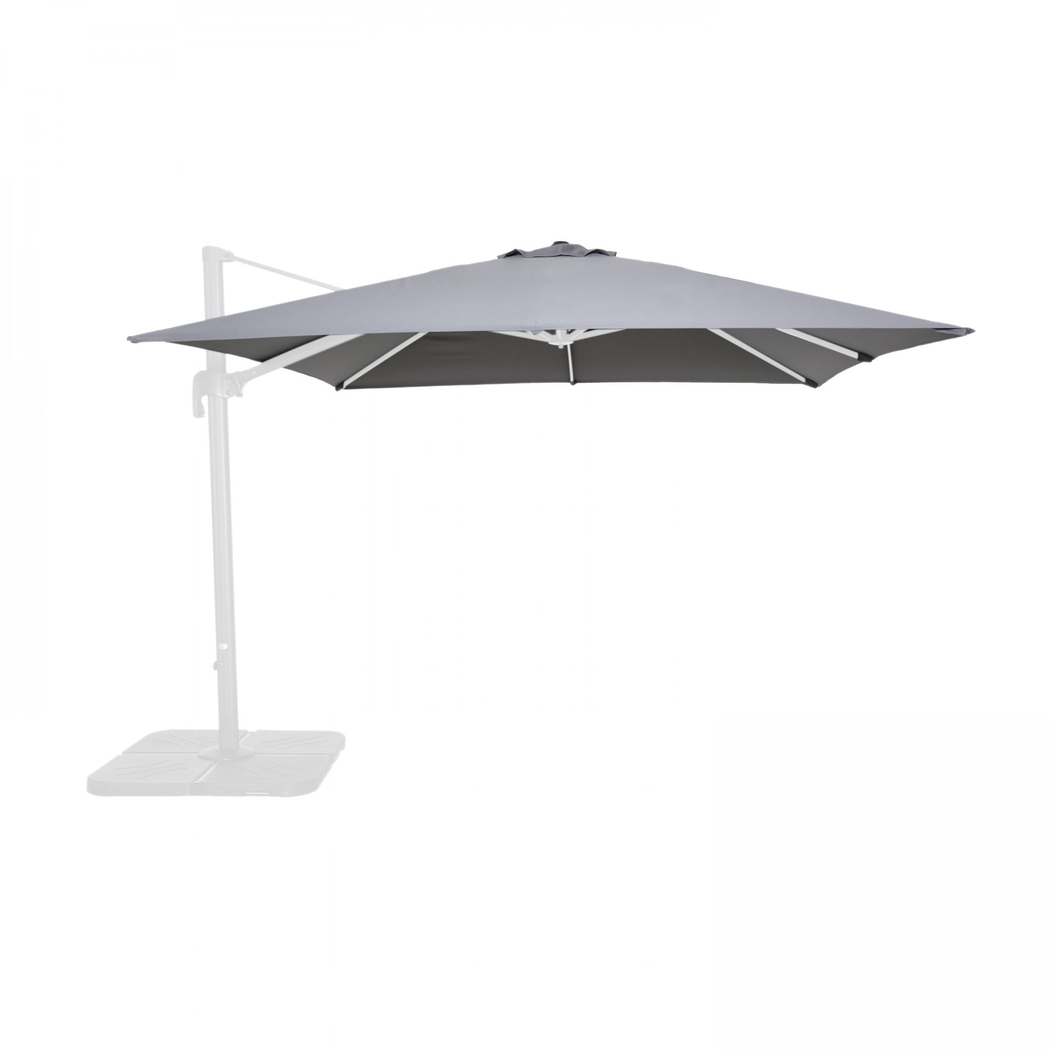 Oviala – Housse De Parasol Déporté 3x3m – Toile Polyester 240g/m²