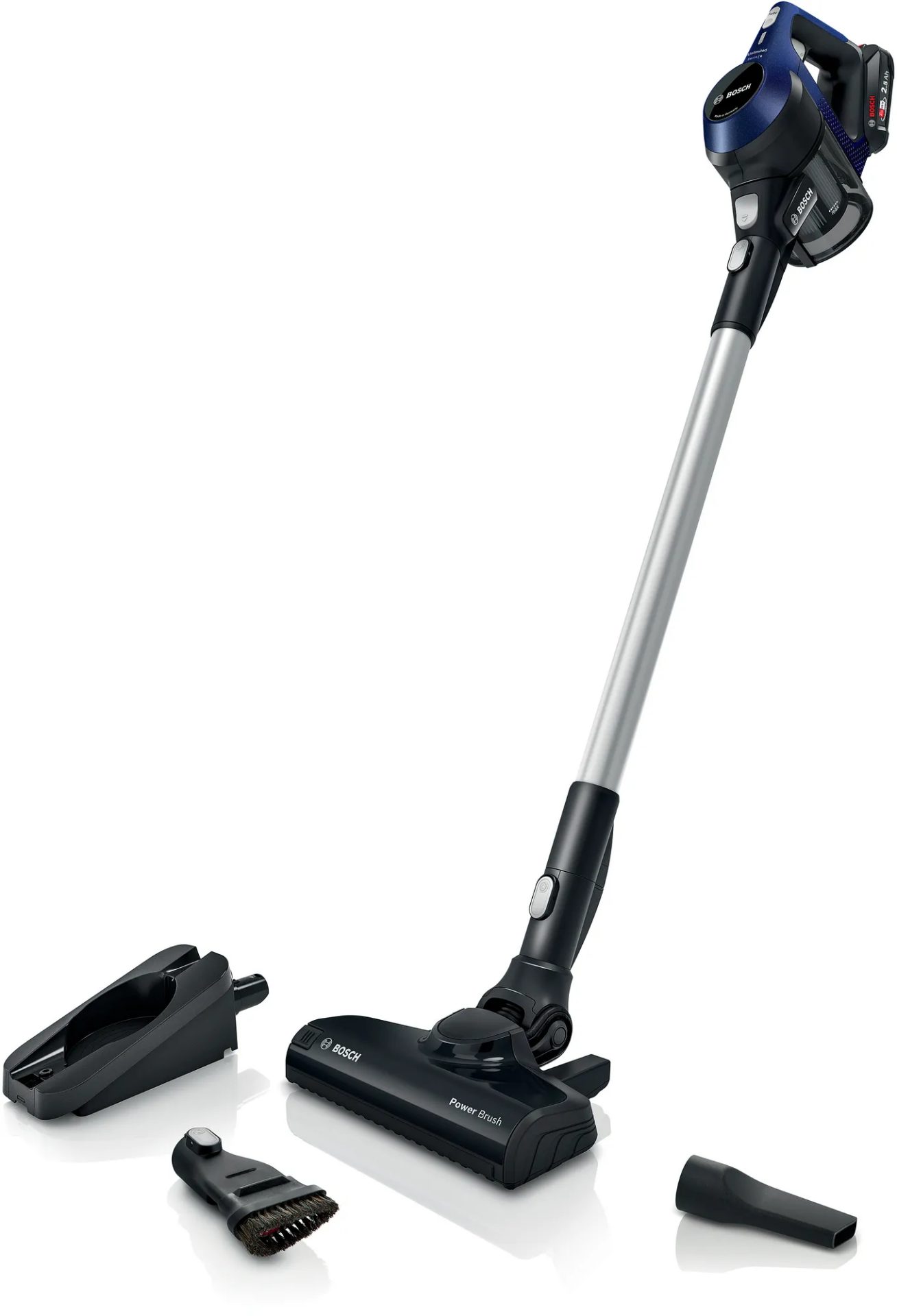 Bosch BCS611P4A Serie 6 Aspirapolvere Senza Filo 0.3 L autonomia 30 min 85 dB colore Nero