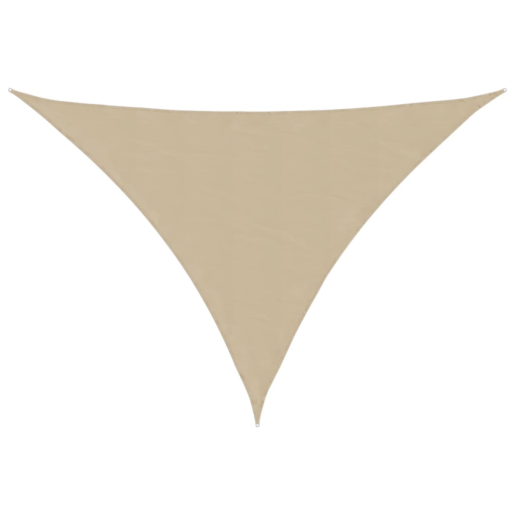 Vidaxl - Voile De Parasol Tissu Oxford Triangulaire 4x5x5 M Beige