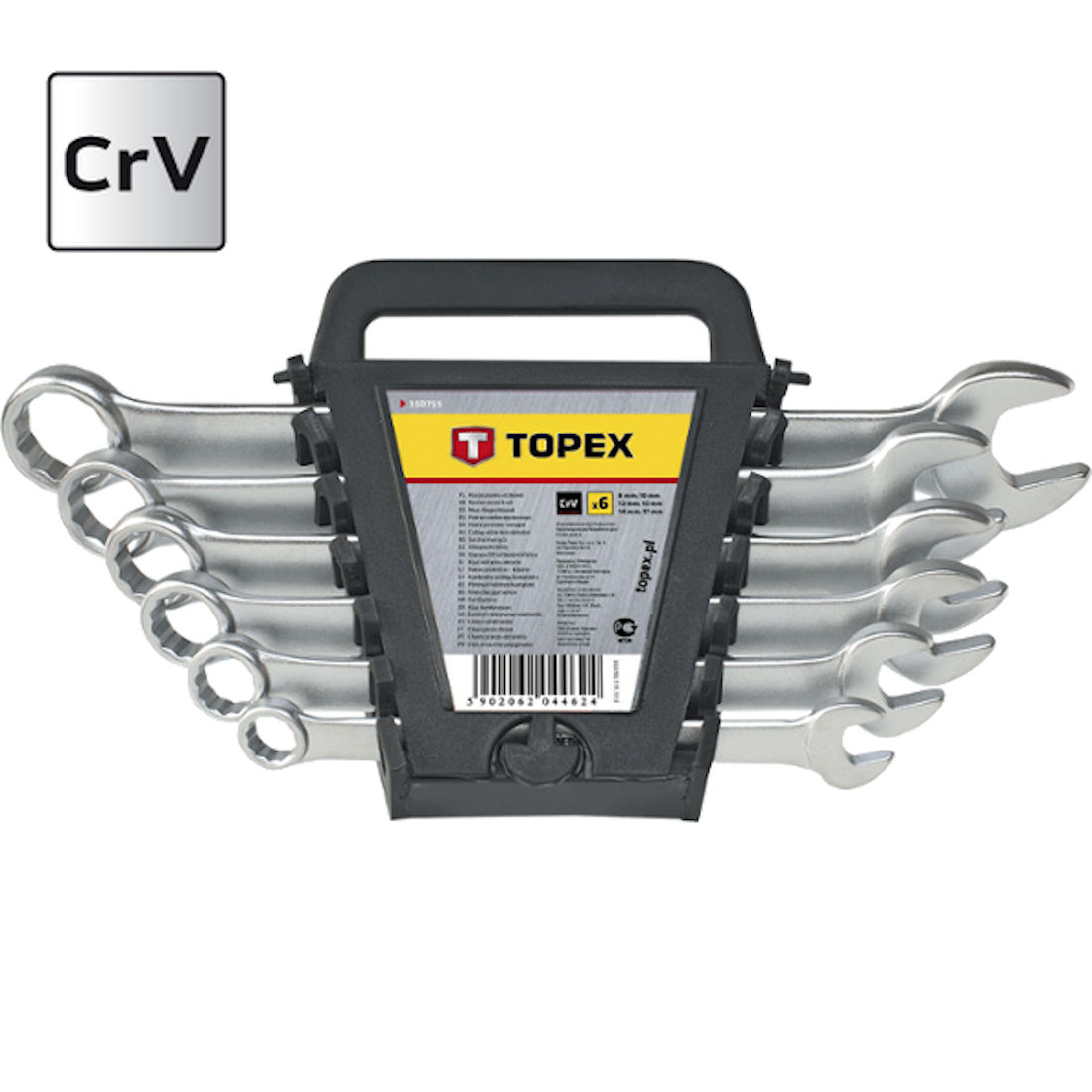 Topex 6-Teiliger Kombinationsschlüsselsatz 8-17 Mm Premium - T 35D755