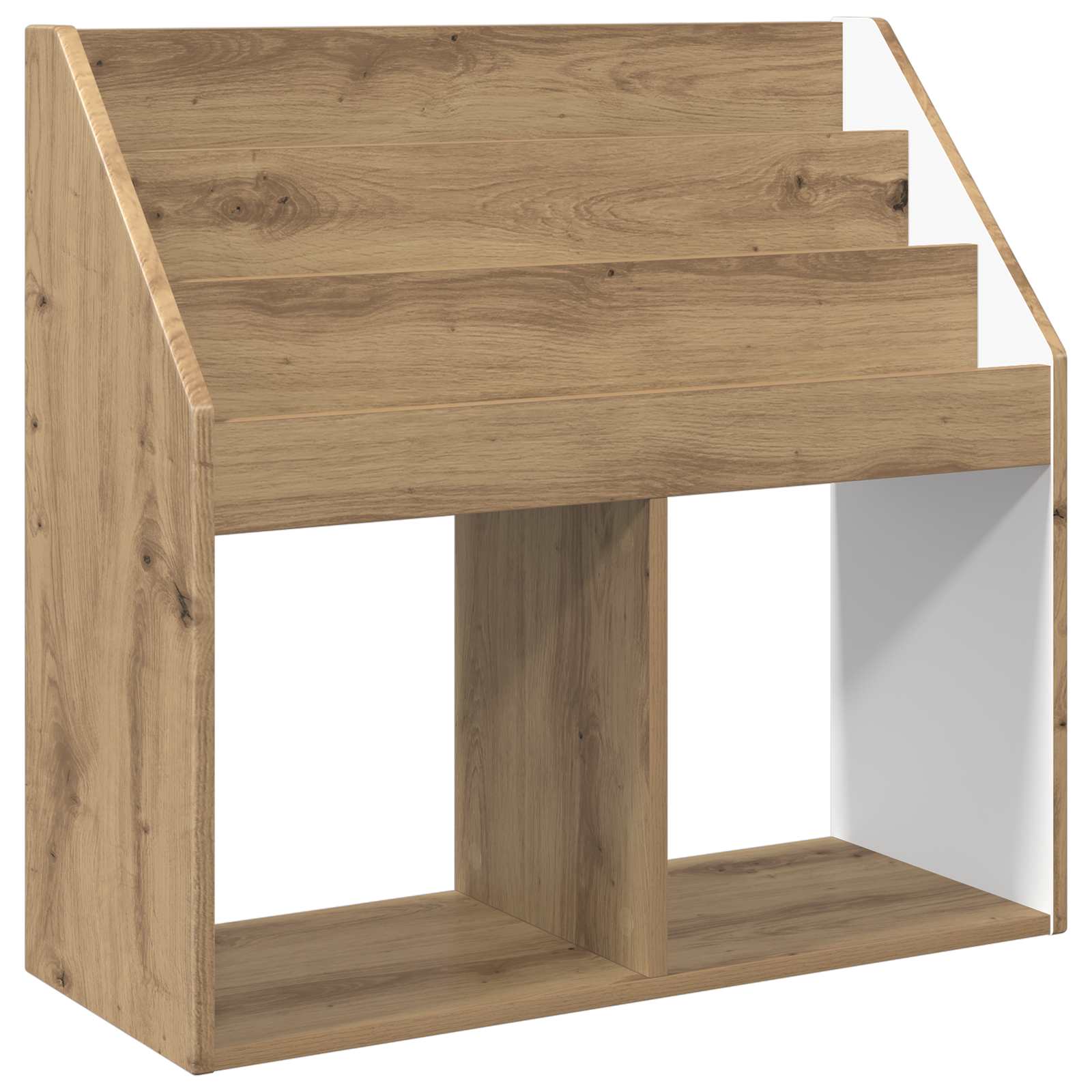 Kids Bookshelf Artisan Oak 72.5 X 29.5 X 69 Cm Engineered Wood Vidaxl