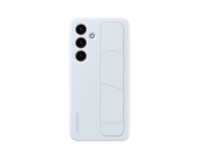 Samsung Standing Grip Case EF-GS921 - Galaxy S24 - Hellblau - Silikon - Image 6