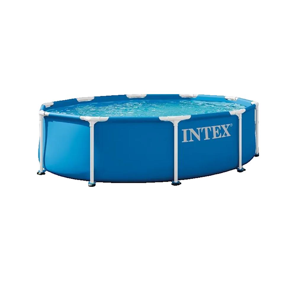 Intex Metal Frame Rundpool 3,05 X 0,76 M Mit Kartuschenpumpe 1 M³/H - Bild 4
