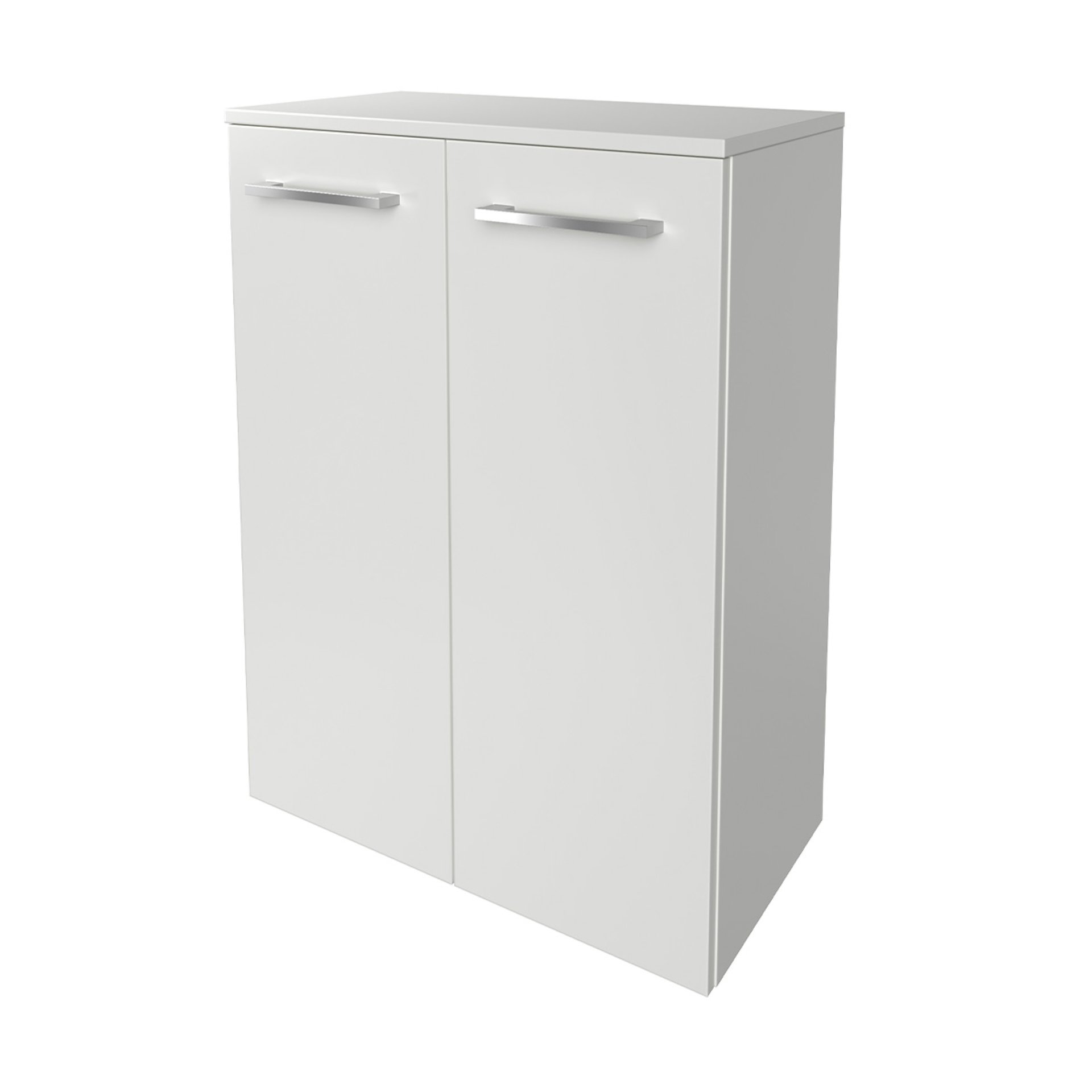 Fackelmann - B.style Doppel- Midischrank 60 Cm Korpusfarbe: Weiß