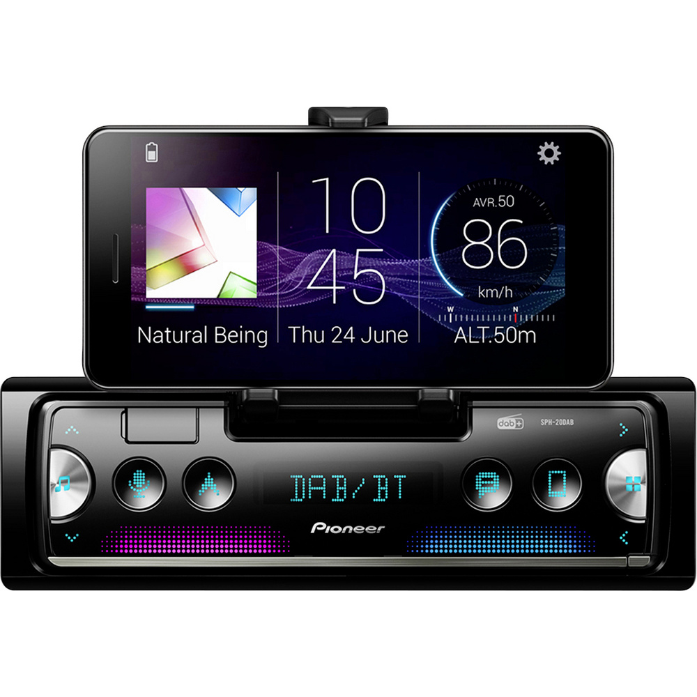 Pioneer Schwarz Autoradio, Sph-20Dab (Android Auto) - Image 3
