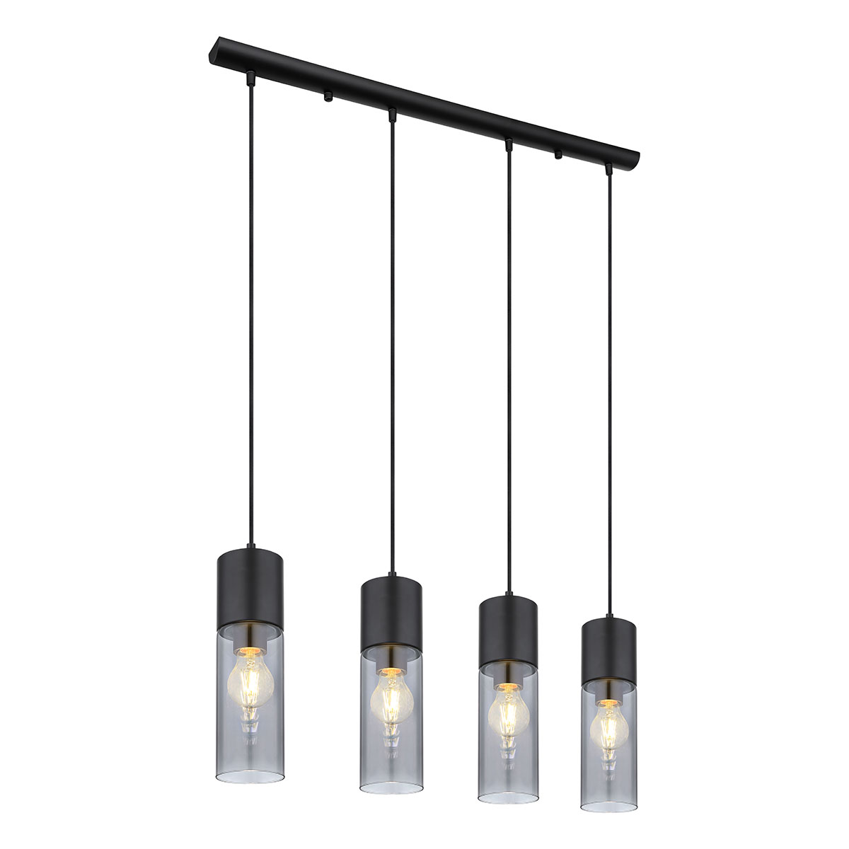 Globo Lighting Pendelleuchte ¦ schwarz ¦ Maße (cm): B: 80 H: 156 T: 9.0 Lampen & Leuchten > Hängeleuchten - Sconto - Bild 4