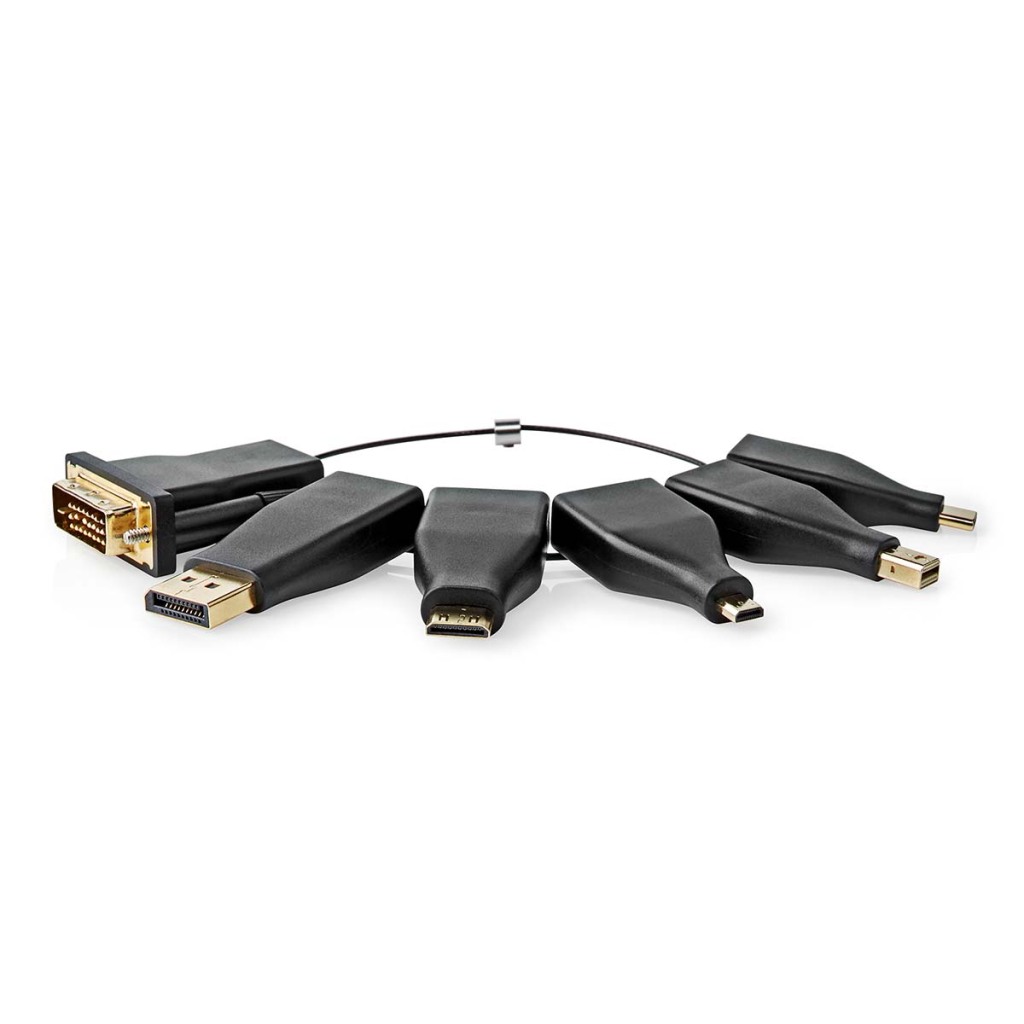 Nedis video audio adapter kit - DisplayPort HDMI DVI USB - Bild 3