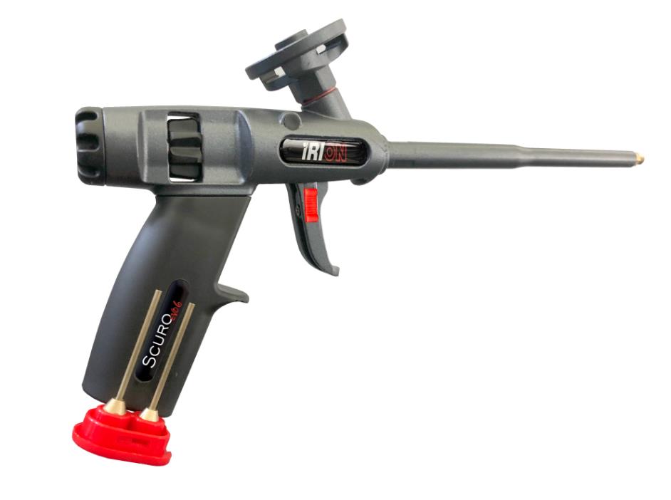 Irion , Kartuschenpistole + Fettpresse, Pu-Dosierpistole Scuro Evo6 (Montageschaumpistole) - Bild 3