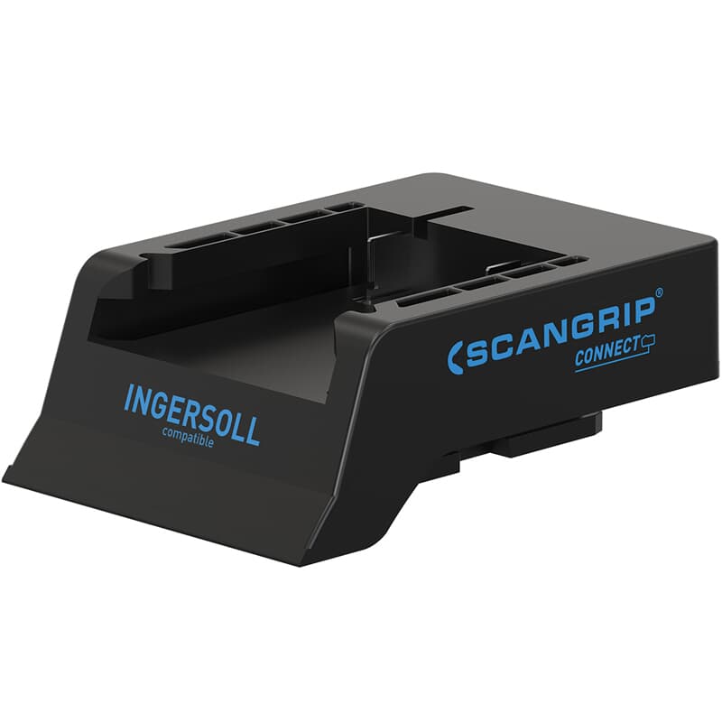 Scangrip Schwarz Arbeitsleuchte, Connector Für Ingersoll 18V-Akkus - Bild 4