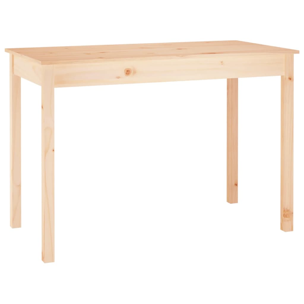 Vidaxl - Table À Manger 110x55x75 Cm Bois Massif De Pin