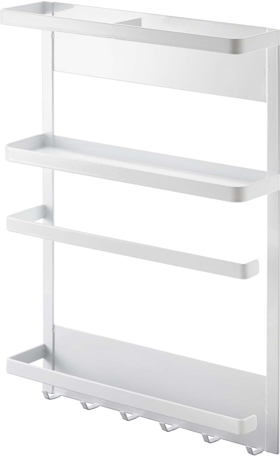 Yamazaki Home Utensilienhalter Magnetisch Küche Kühlschrank Halterung Metall Weiß