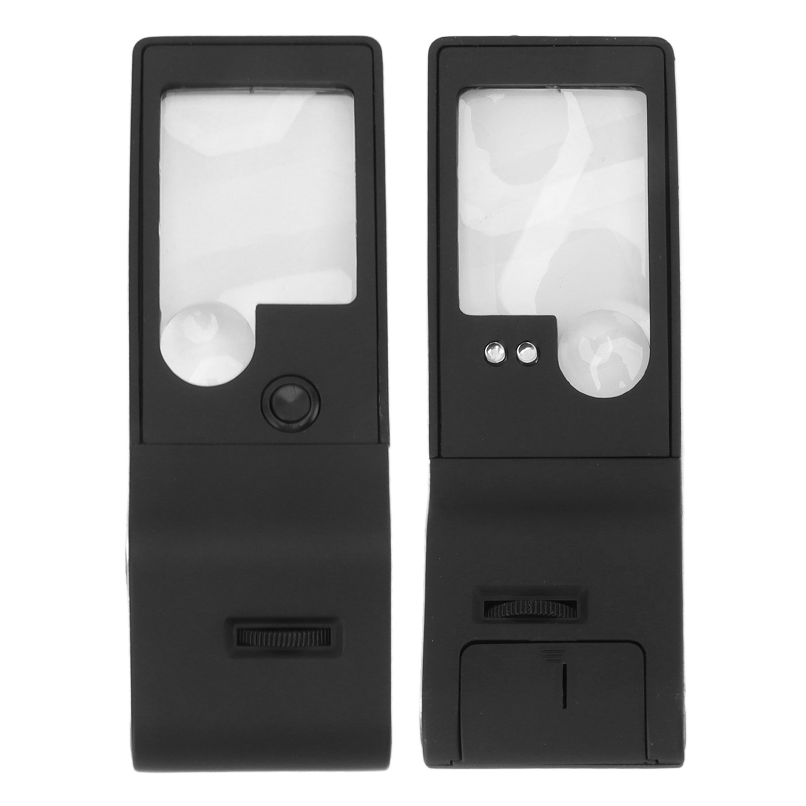 Loupe à main éclairée LED 3x 10x 55x, détection UV, lentille asphérique, 11,5 cm