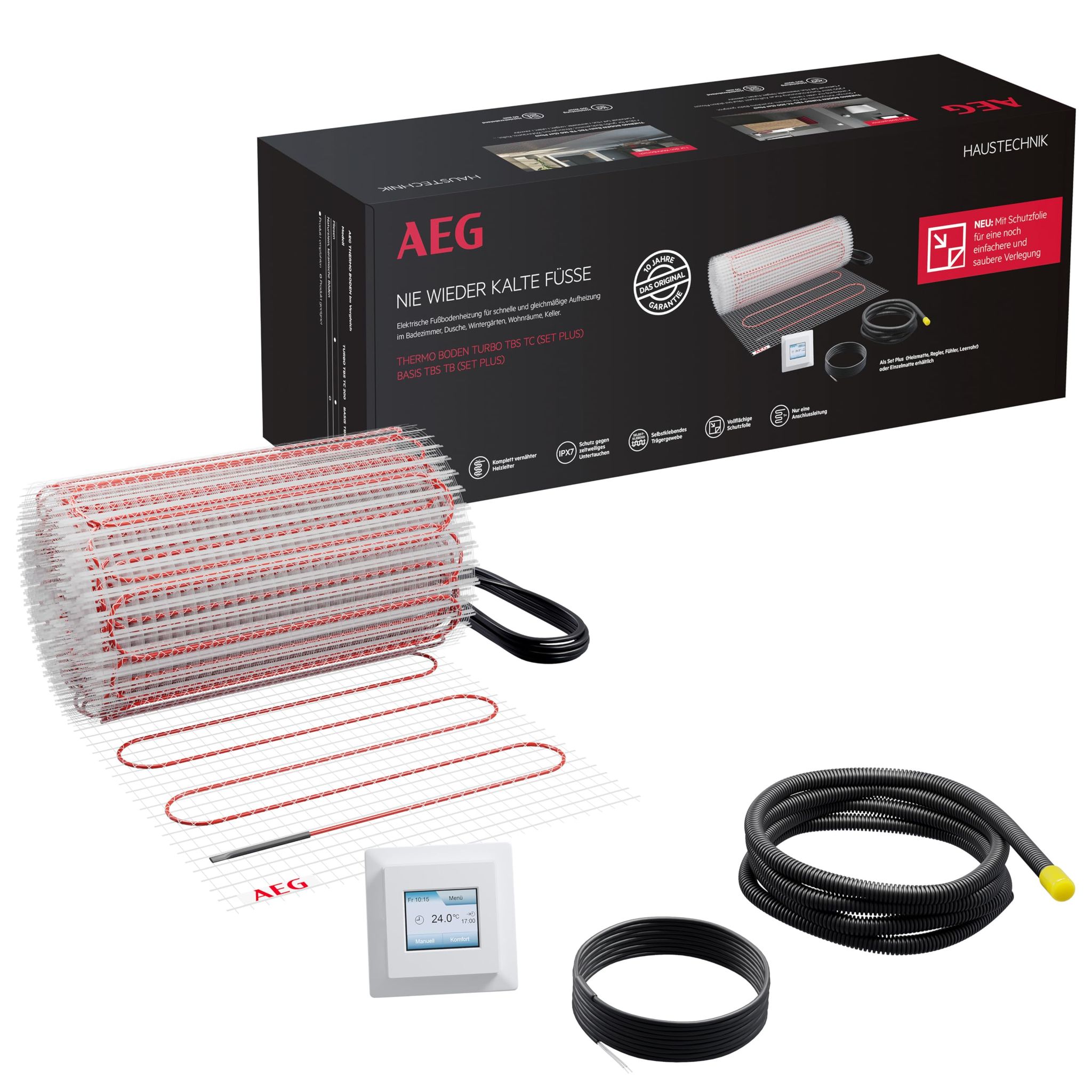 AEG 205818 Fußbodenheizung elektronisch TBS TC 200/2 Set Plus 2m²