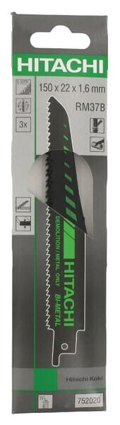 Hikoki (Hitachi) Schrobzaagblad A 3st. Hikoki 752020
