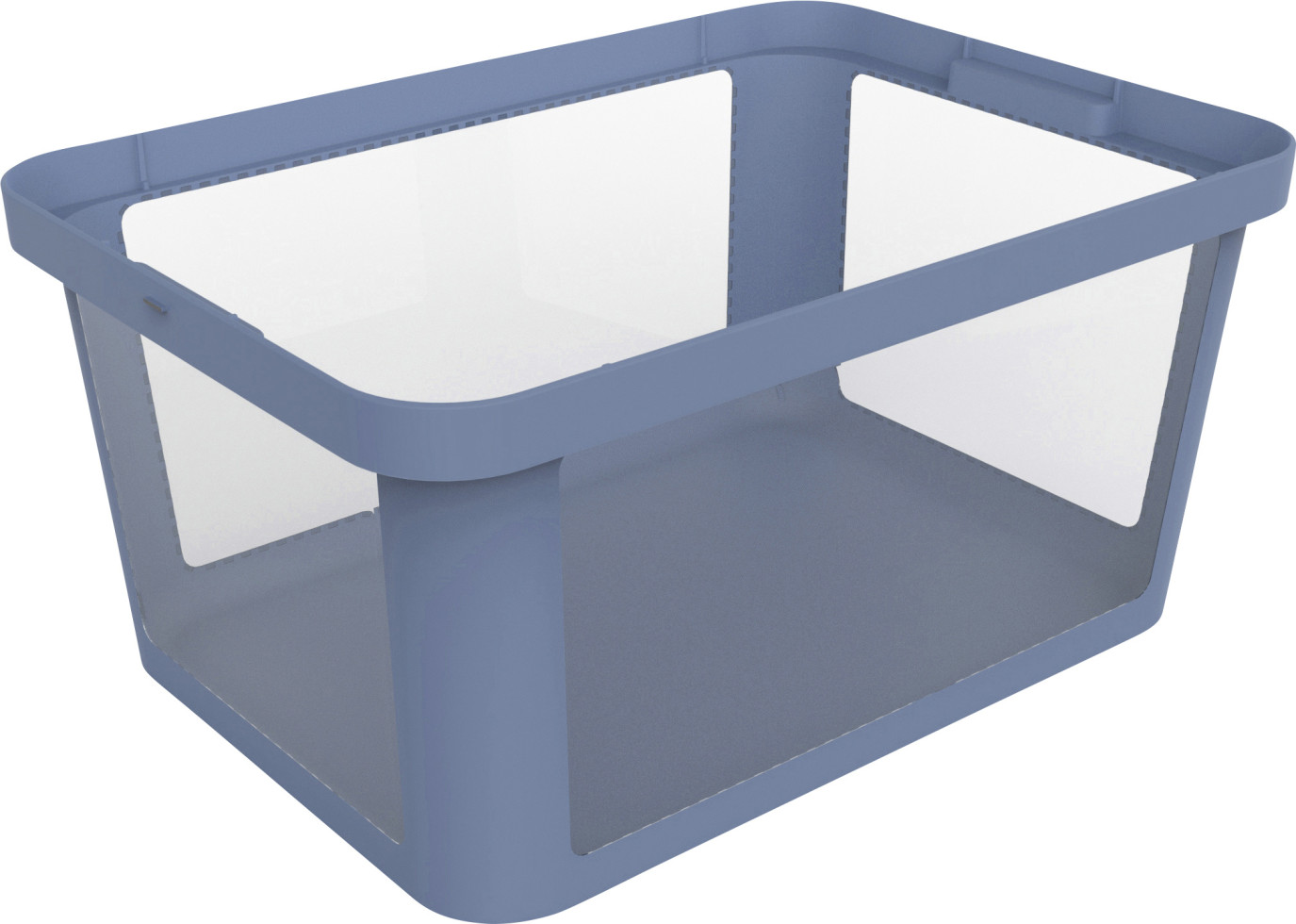 Rotho Schwarz Aufbewahrungsbox, Box Albris (45 L, 55.50 X 39 X 26.50 Cm) - Bild 3