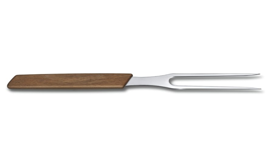 Victorinox Braun Swiss Modern Tranchiergabel, Servierbesteck, - Bild 4